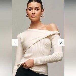 Reformation Lilou Regenerative Merino Sweater - Small